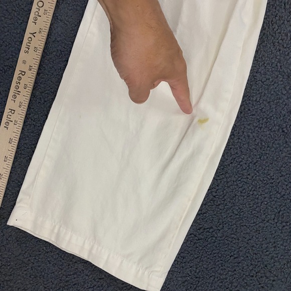 Big Bud Press Jumpsuit size Small Coverall Mechanic Short Sleeve Pastel Yellow - Picture 4 of 13